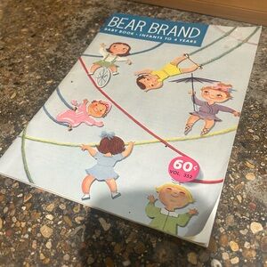Vintage Ephemera Bear Brand Catalog 1956